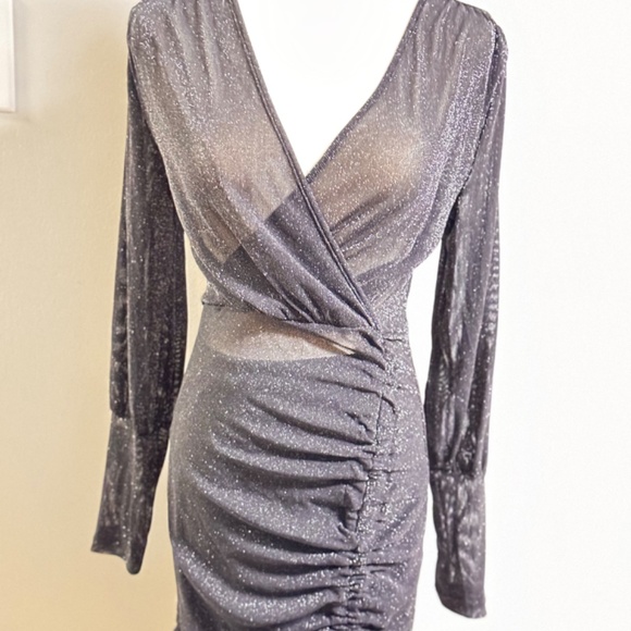 Sheer Mesh Bodycon Dress new without tag - Picture 2 of 4